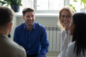 Students Sharing at a Workshop