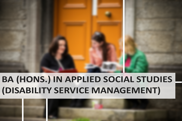 Course image for the BA (Hons) in Applied Social Studies (Disability Service Management)